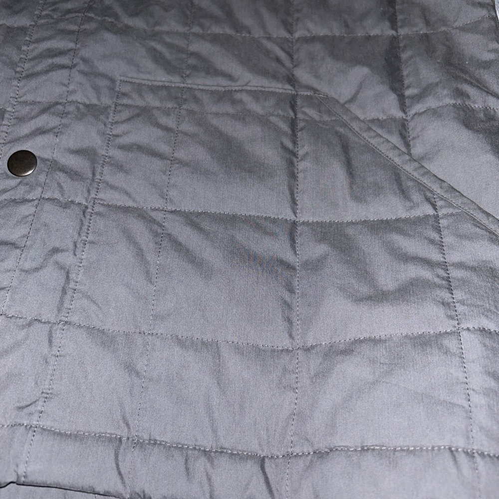 L.L.Bean Soft Shell Vest Men's Large Tall in Dark Gray ODGH1 - Picture 4 of 9